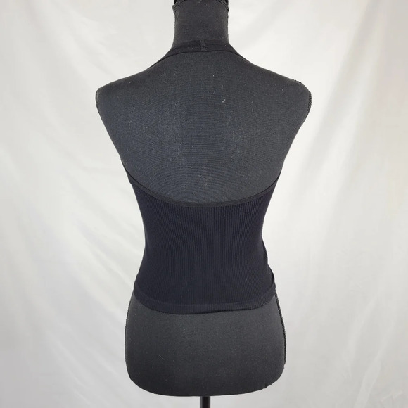 URBAN OUTFITTERS Ribbed Halter Crop Top Size Medium - Picture 4 of 6
